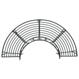 vidaXL Baumbank 160 x 80 x 89 cm Grau