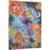 Paperblanks 18-Monatskalender 2025-2026 Himmlische Magie Midi Horizontal