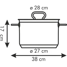 Tescoma Home Profi Kochtopf 28 cm