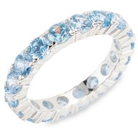 DIAMONIQUE® Ring mind. = 3,06ct Brillantschliff Silber 925