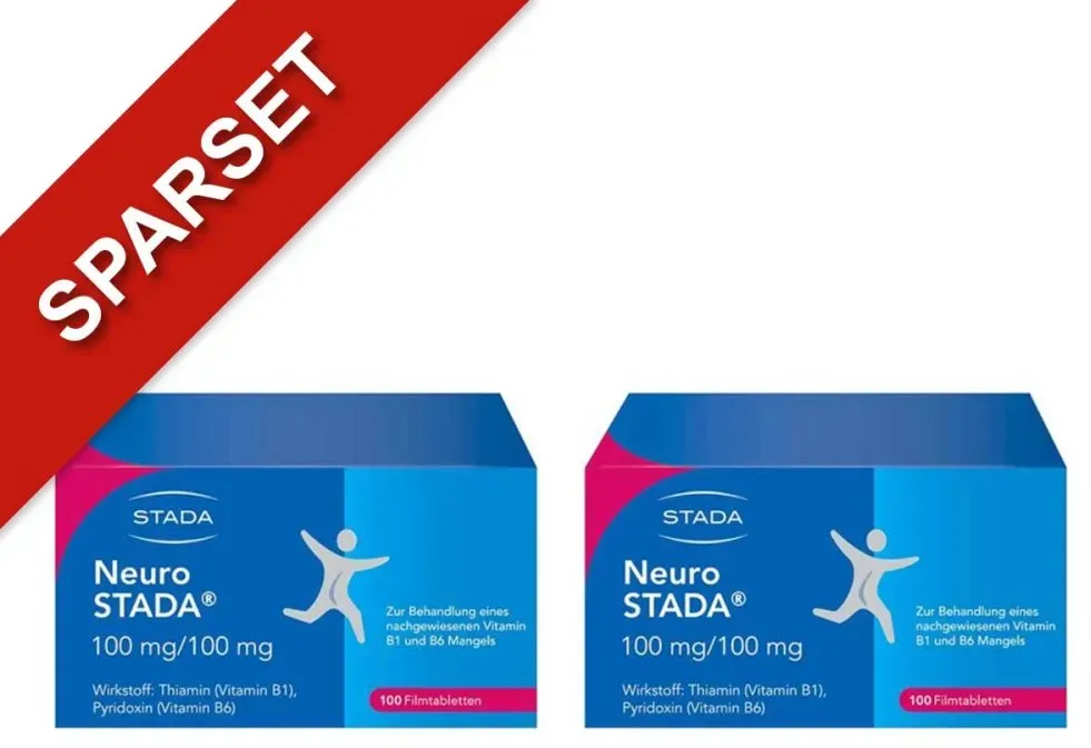 Neuro STADA Vitamin B1/ Vitamin B6 100mg/100mg Filmtabletten