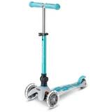 Micro deluxe foldable orion LED Scooter - Blau