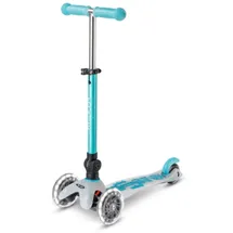 Micro deluxe foldable orion LED Scooter - Blau