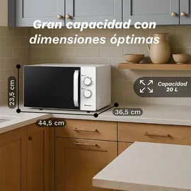 Grunkel MWG-20GRILL Weiß