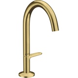 HANSGROHE Axor One Select 170 Waschbeckenarmatur brushed brass