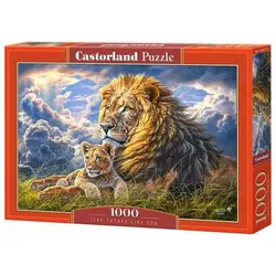 CASTORLAND C-104277-2 Like Father Like Son, Puzzle 1000 Teile