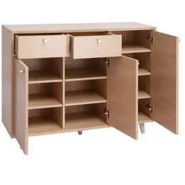 miliboo Schuhschrank 34,5 x 83,5 x 110 cm gelb