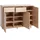 miliboo Schuhschrank 34,5 x 83,5 x 110 cm gelb