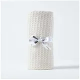 Homescapes Babydecke Waffelpiqué 90/110 cm,