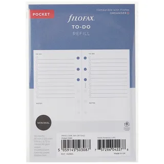 Filofax Einlage To-Do Refill - Pocket