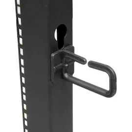 Startech 25HE 4-Pfosten Server Rack, 19 Zoll Open Frame Serverrack, 101cm Montagetiefe, 544kg Traglast, mobil oder Bodenmontage