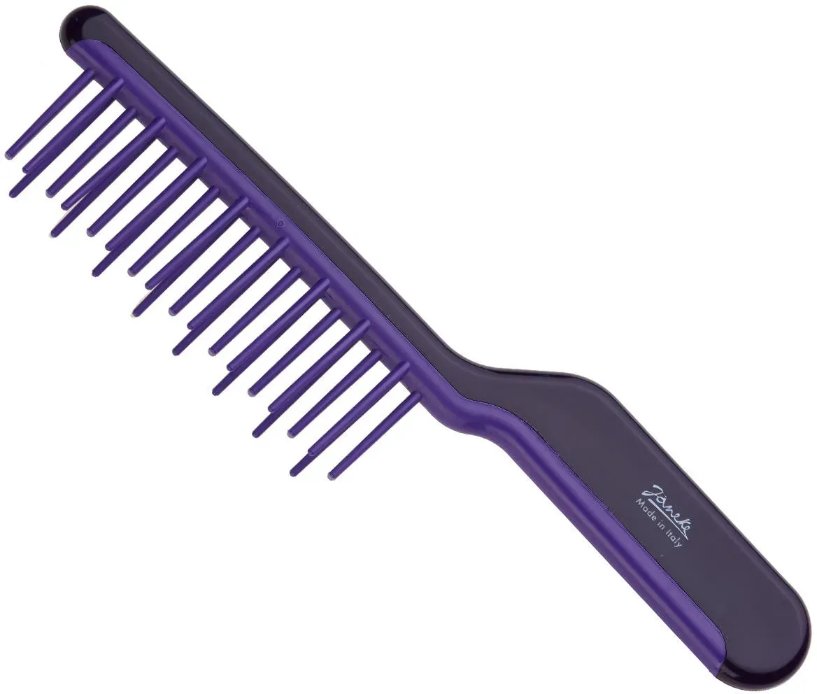 Jäneke J-Brush Curly Hair purple purple