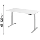 baselite Schreibtisch BaseLite Weiß / Silber