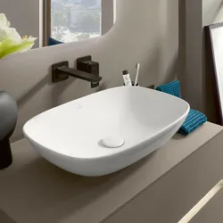 Villeroy & Boch Loop & Friends Aufsatzwaschtisch Rechteckig | filigran