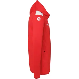 Kempa Emotion 27 Kapuzenjacke rot/weiß 140