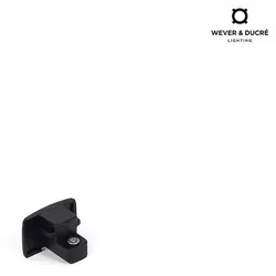 Wever & Ducré Zubehör für 1-Phasen-Schienen - Endkappe G41, Schwarz WEV-90014029