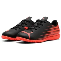 Puma Attacanto II IT Hallenschuhe Kinder black/glowing red 36