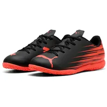 Puma Attacanto II IT Hallenschuhe Kinder black/glowing red 36