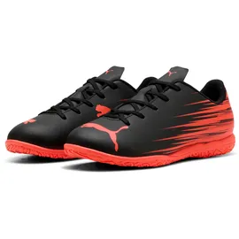 Puma Attacanto II IT Hallenschuhe Kinder black/glowing red 36