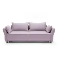 JVmoebel Schlafsofa Elegantes Schlafsofa in Grün mit Bettfunktion und Stauraum, 1 Teile, Made in Europa rosa