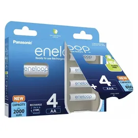 Panasonic Kombipack 4xAA 2000 mAh 4 St.
