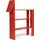 Ferm Living Horse Bücherregal 40 x 30 x 180 cm Rot