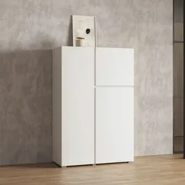 OTTO home Highboard 92 x 139 x 40 cm Weiß