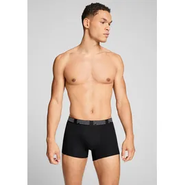 Puma Boxer Trunk Boxershorts Men Everyday Unterhose Unterwäsche 2er Pack Schwarz/Grau XL