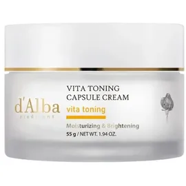 d'Alba Vita Toning Capsule Cream tiefenwirksame feuchtigkeitsspendende Creme zur Verjüngung der Gesichtshaut 55 g