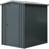 garden 'n' more Pultdachhaus Basic plus 1,44 x 1,79 m Schwarz