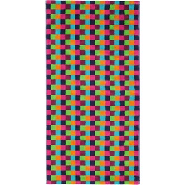 CAWÖ Lifestyle Karo 7047 Duschtuch 70 x 140 cm multicolor