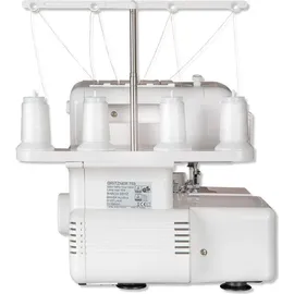 Gritzner - Kayser GRITZNER 788 Overlock Neue Version 2025 mit Fadenabschneider + LED Beleuchtung + E-Book mit QR-Code PLUS Handbuch "Meine Overlock" - Weiß
