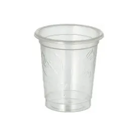 Papstar Starpak Gläser für Schnaps, PET 2 cl Ø 3,9 cm, 4 cm glasklar