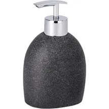 Wenko Seifenspender Puro Anthrazit, ca. 295 ml, Grau, Polyresin anthrazit - grau - Wenko