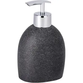 Wenko Seifenspender Puro Anthrazit, ca. 295 ml, Grau, Polyresin anthrazit - grau - Wenko