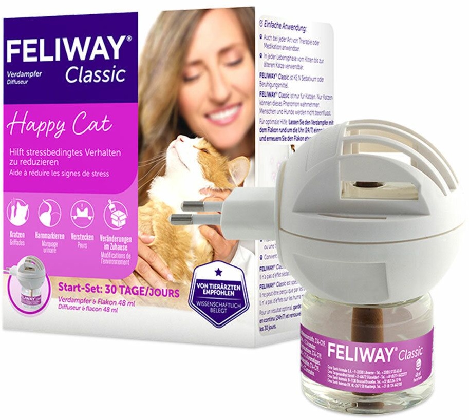 Feliway Classic Start-Set f.Katzen 48 ml Lösung für einen Vernebler