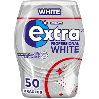 Extra® PROFESSIONAL WHITE Kaugummis 50 Dragees