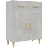 vidaXL Sideboard Betongrau 69,5x34x89 cm Holzwerkstoff