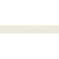 ascreation A.S. Création Borte selbstklebend Wellenmuster 5 m x 8 cm Weiß-Metallic