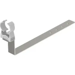 OBO 5408072 Dachleitungshalter für Ziegeldächer 280mm, PA, lichtgrau - 25 Stück