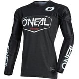 Motocrossjersey schwarz M