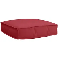VidaXL Paletten-Sitzkissen Weinrot 60x60x12 cm Oxford-Gewebe