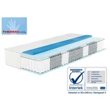 f.a.n. 7-Zonen Boxspring-Matratze mit integrierter Thermogel-Auflage (H3, 90 X 200 CM)