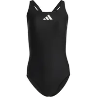 adidas 3 Bar Logo Badeanzug Black / White 44