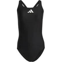 adidas 3 Bar Logo Badeanzug Black / White 44