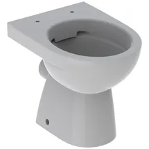 Geberit Renova Stand-WC mit WC-Sitz Grau spülrandlos