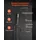 Vevor Duscharmatur Regenduschsystem 254 mm Mattschwarz 149,86 cm