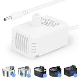 Katzenbrunnen Pumpe mit LED, Diealles Shine Leise Ersatzpumpe Katzenbrunnen, Katzen Trinkbrunnen Pumpe für Katzenbrunnen Kabellos