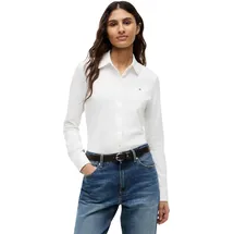 Tommy Hilfiger Hemdbluse Slim Fit Ecru XL