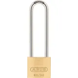ABUS Vorhängeschloss Messing 60/30HB65 extra langer Bügel